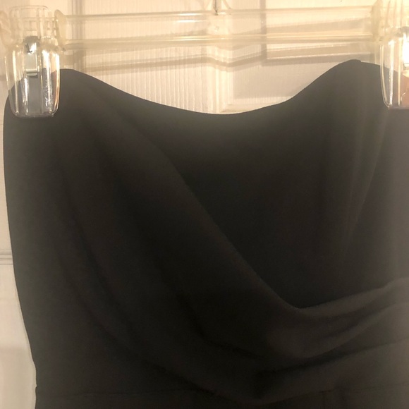 Windsor Black Strapless Midi Dress- Small - Picture 5 of 7